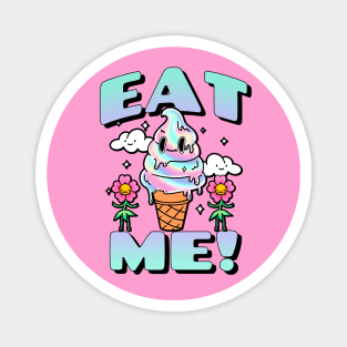 Eat Me - Psychedelic Ice-Cream Magnet